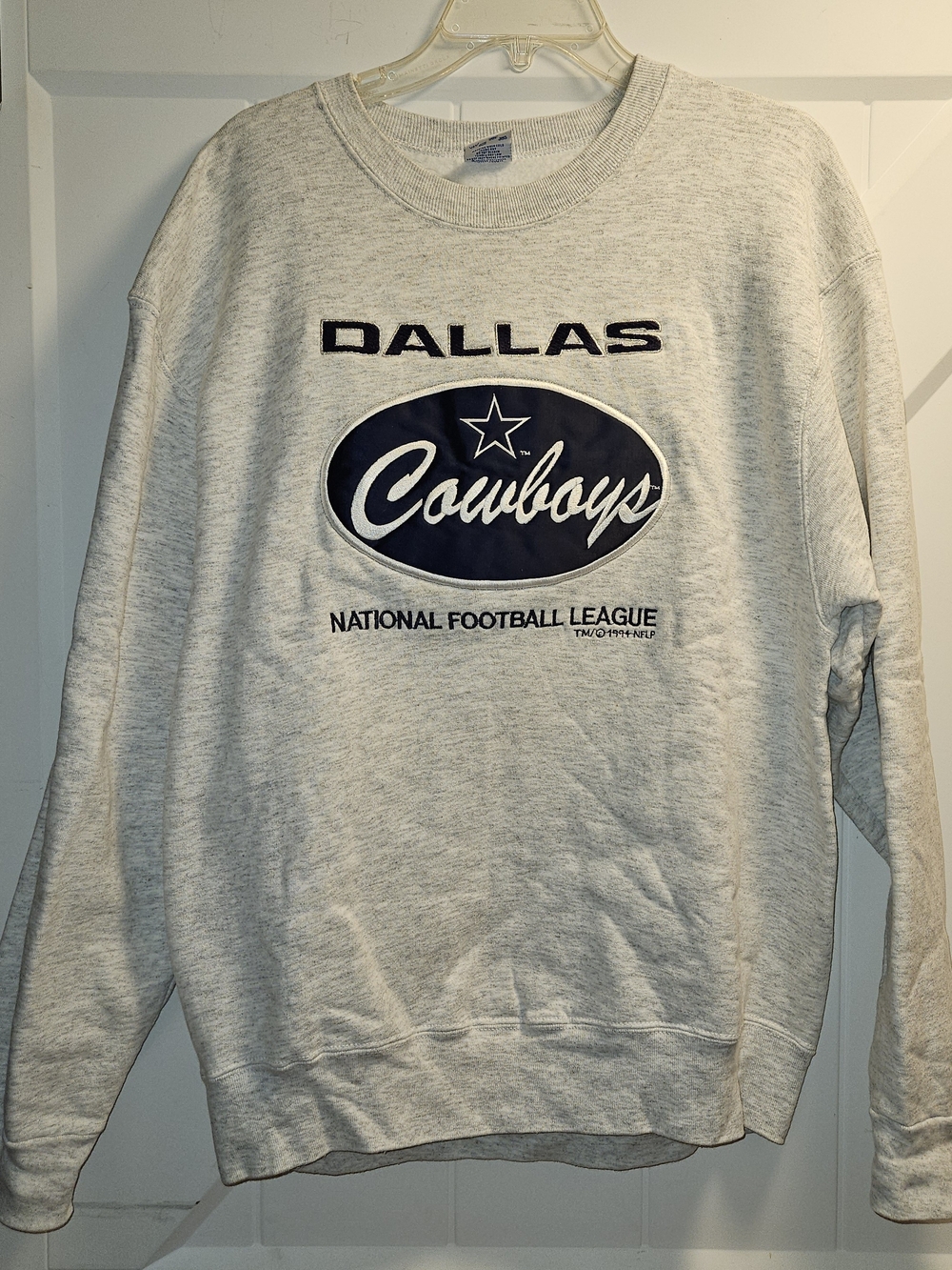 Vintage 90's Dallas Cowboys Crewneck Sweatshirt. Salem Spirtsware.
